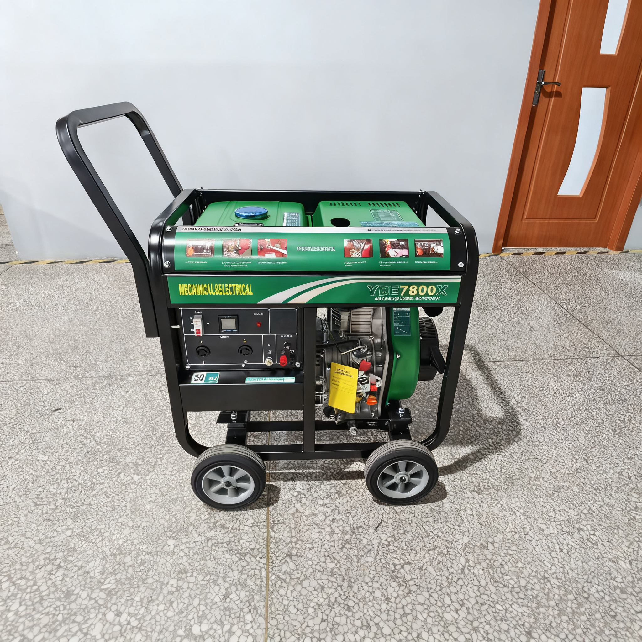DG6800SE 5kW Rugged Open Frame Diesel Generator