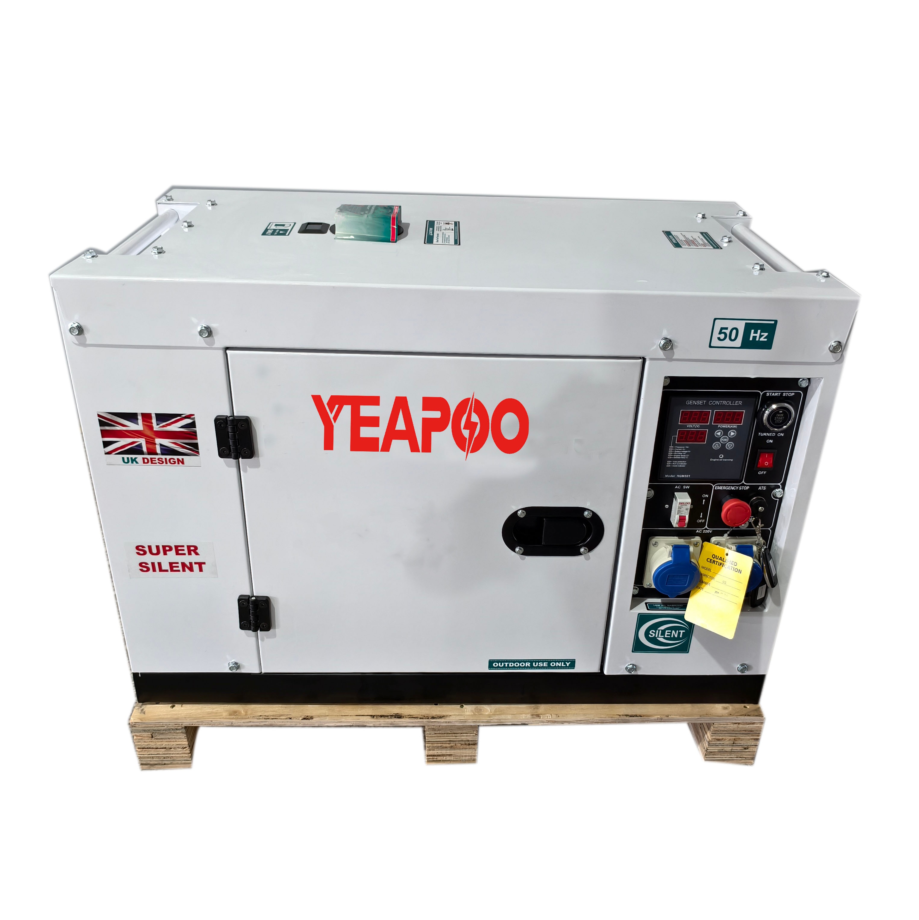 8kw 240V 50HZ Single Phase Die...