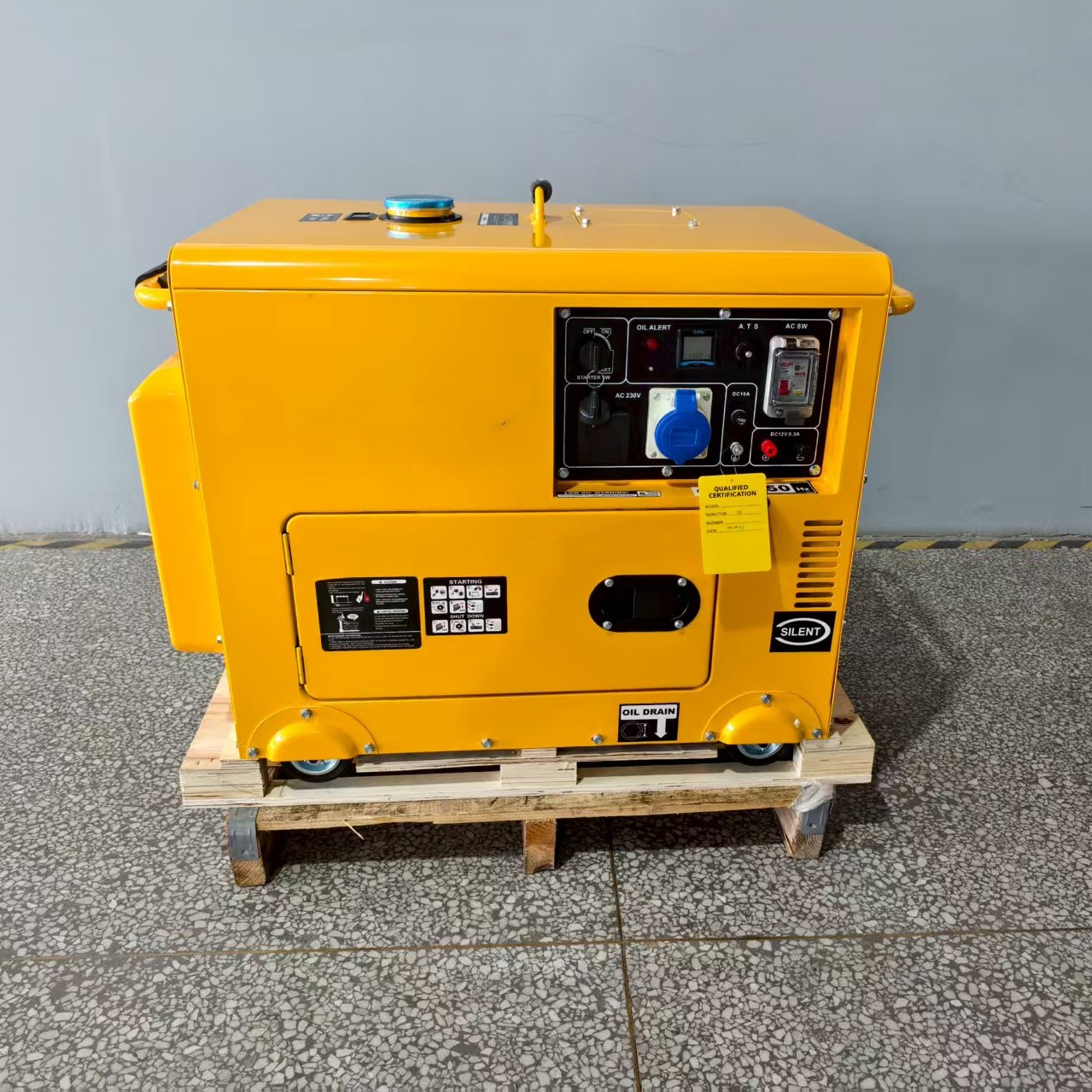 Small Three Phase Silent Diese...