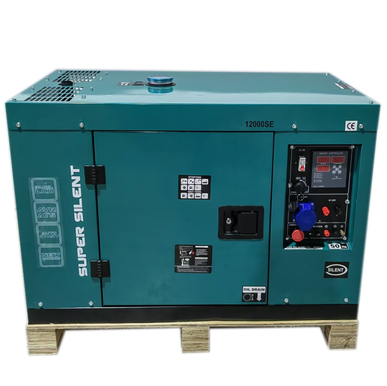Heavy Duty 8kW 8KVA Silent Diesel Generator For Sale