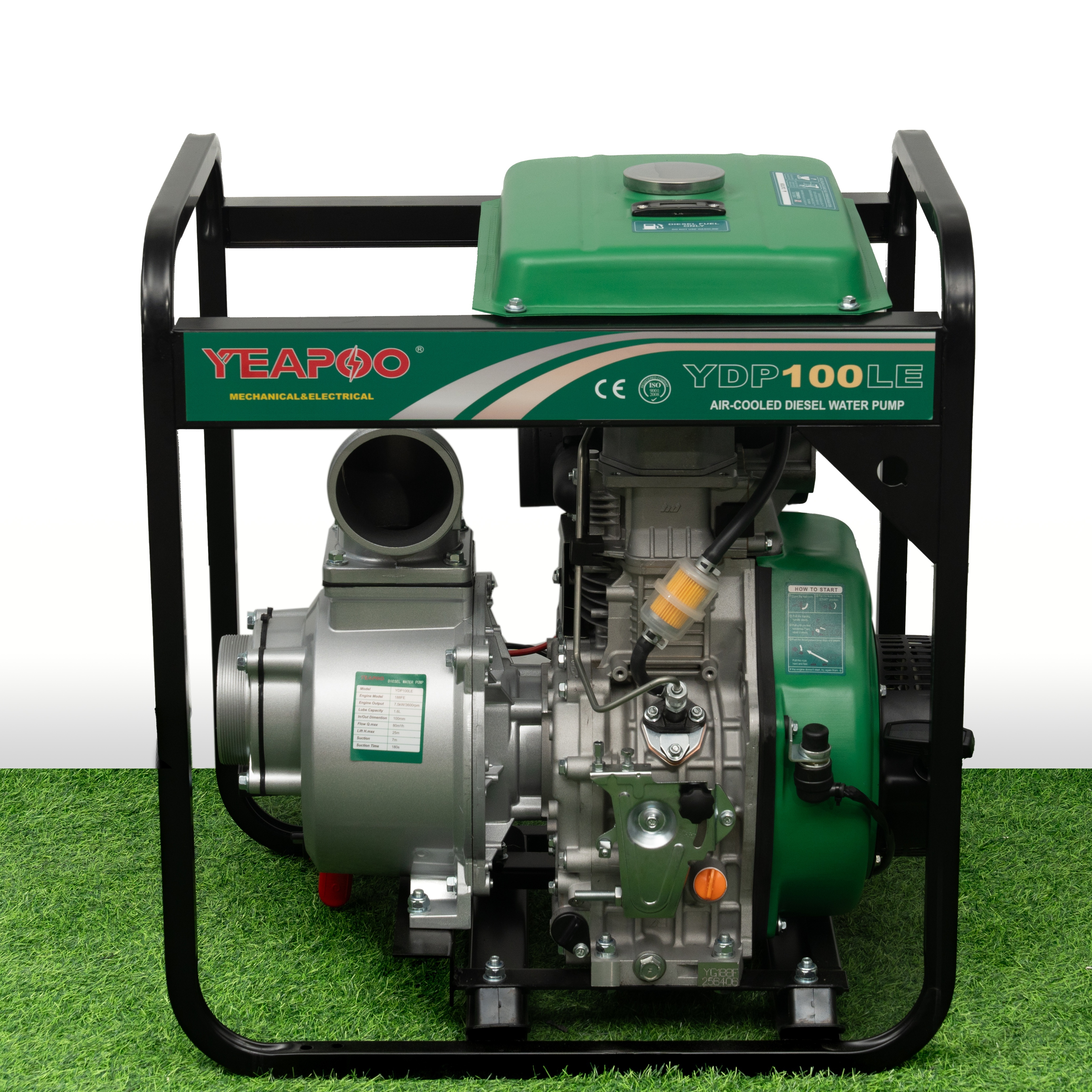 4-Inch 10HP Diesel Water Pump for Industrial Applications