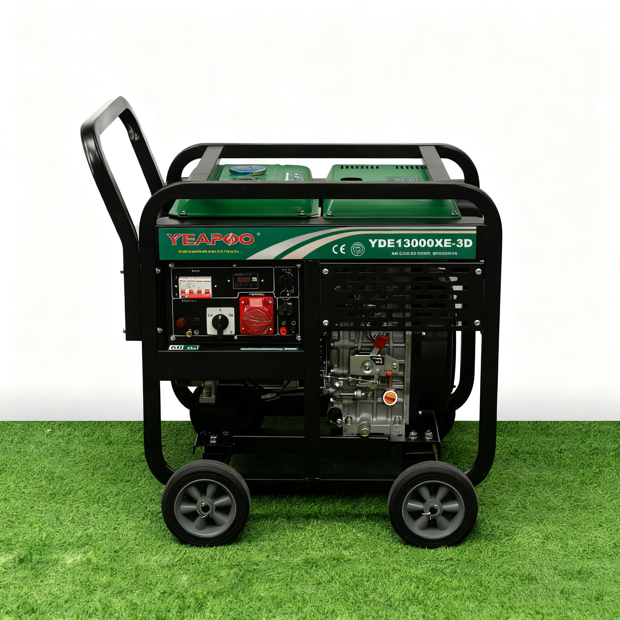 10kW Single-Cylinder Heavy-Duty Open-Frame Diesel Generator