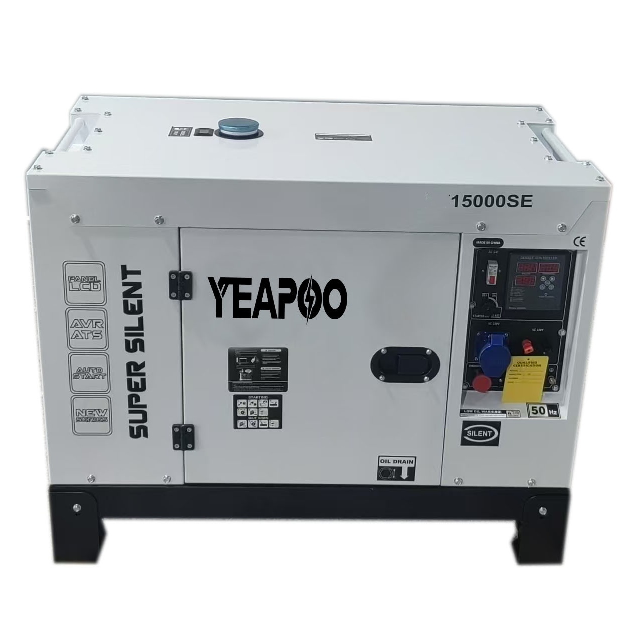 DG12000SE 10KW 12KVA Portable Silent Diesel Generator for home backup