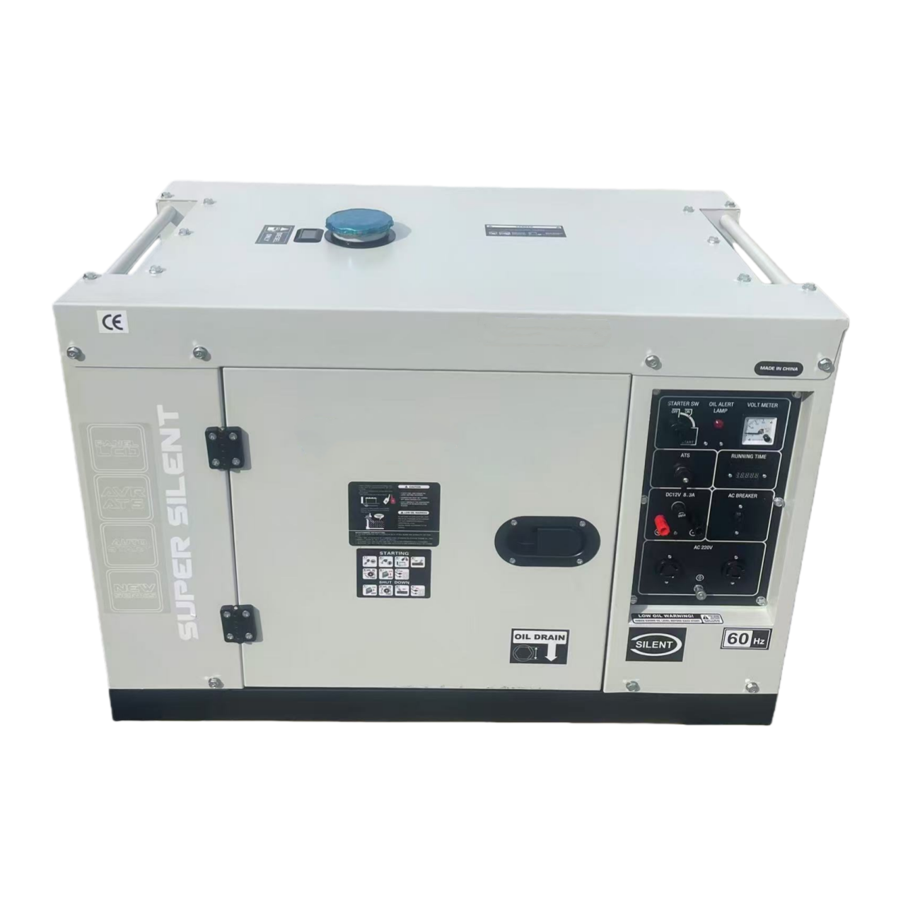 6.5kW Portable Silent 4 Stroke...