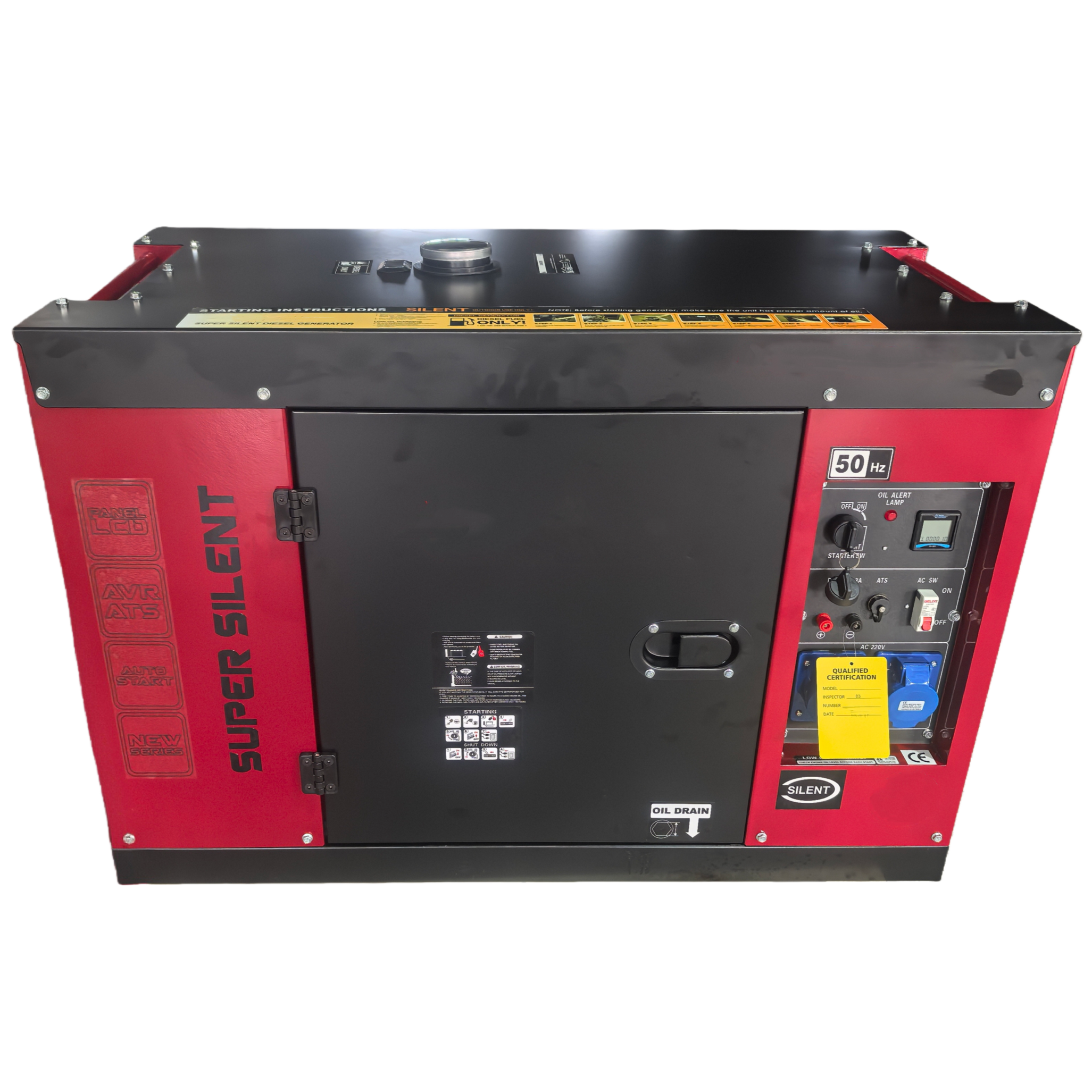 7kW (8.5kVA) Silent Diesel Gen...