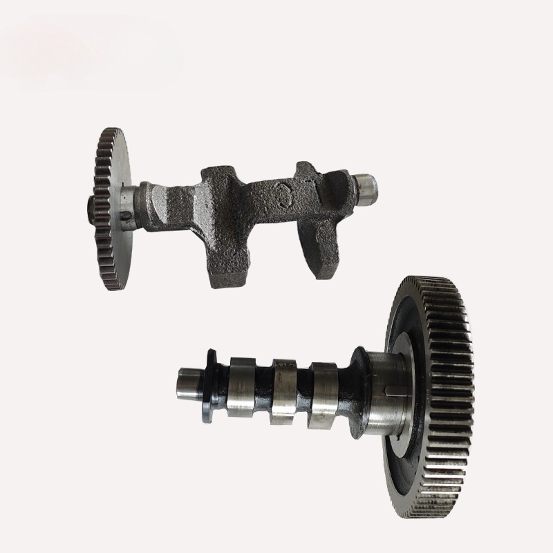 Camshaft and balance shaft assembly of air-cooled diesel engine