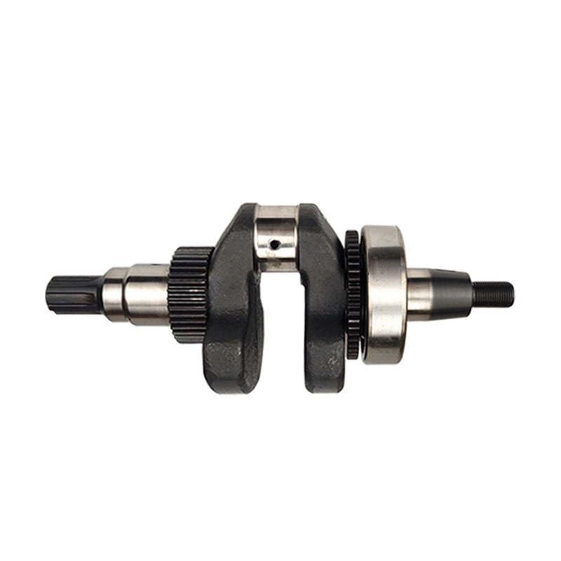 Air-cooled diesel engine crankshaft assembly