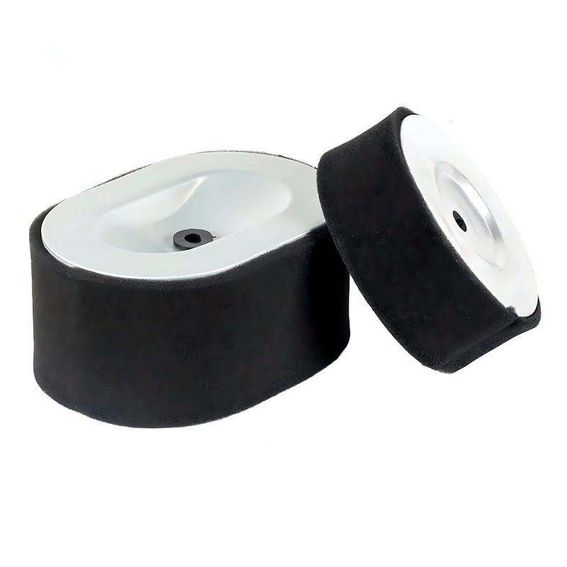 Air filter element for air-cooled diesel engine accessories